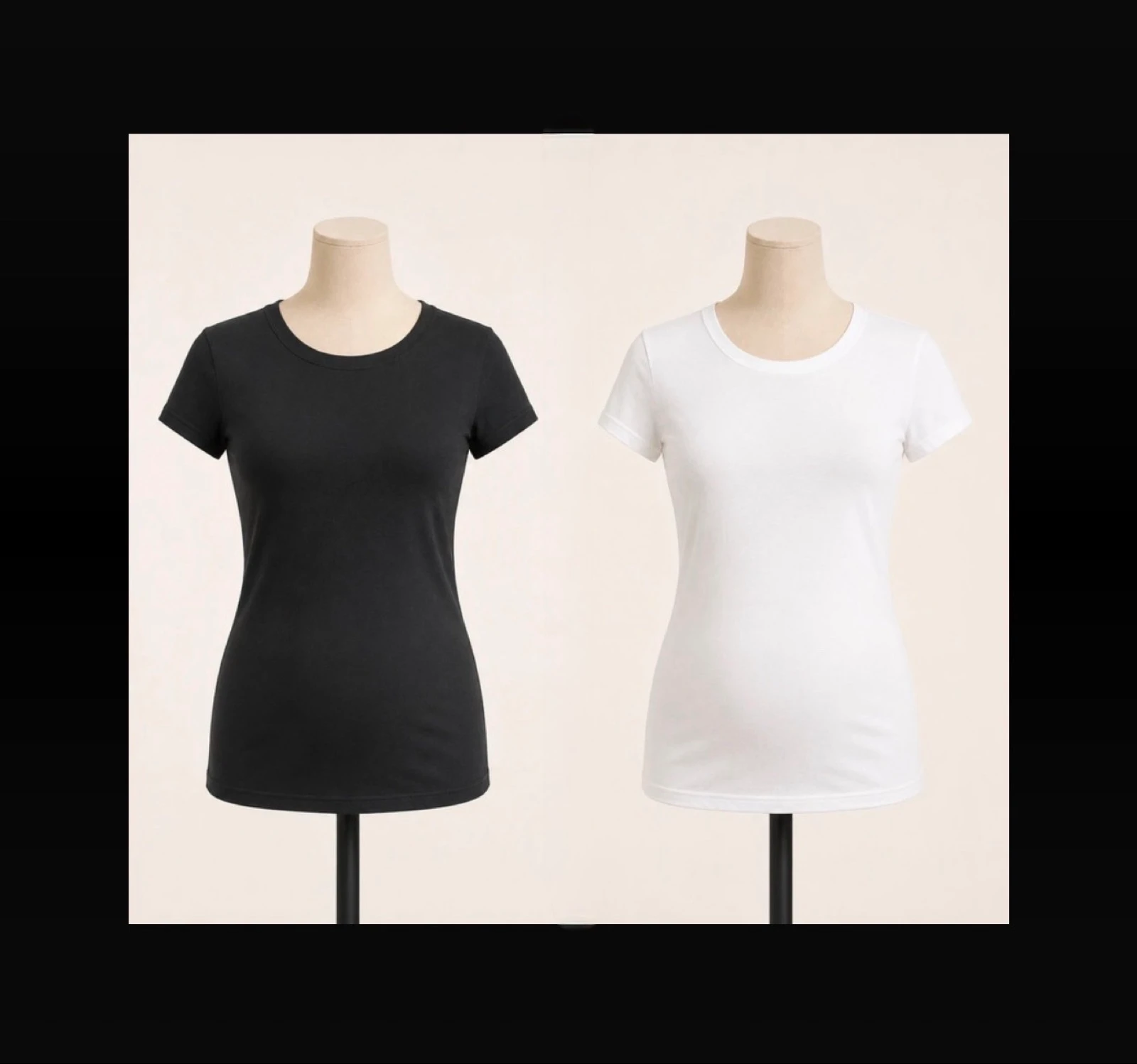 Lote de 2 camisetas básicas Stradivarius